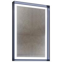Зеркало ORKA Craft 60x90 c LED подсветкой, антрацит матовый