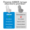 Унитаз ABBER Bequem AC1112TMW компакт белый матовый, безободковый, смыв торнадо