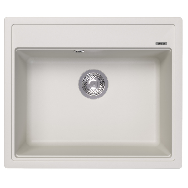 Кухонная мойка ABBER Quarz AQ2902W белый