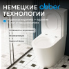 Унитаз ABBER Bequem AC1112T компакт белый, безободковый, смыв торнадо