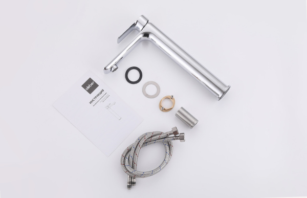Смеситель ABBER Weiss Insel AF8011 для раковины, хром