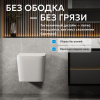 Унитаз ABBER Rechteck AC1201MW подвесной белый матовый, безободковый